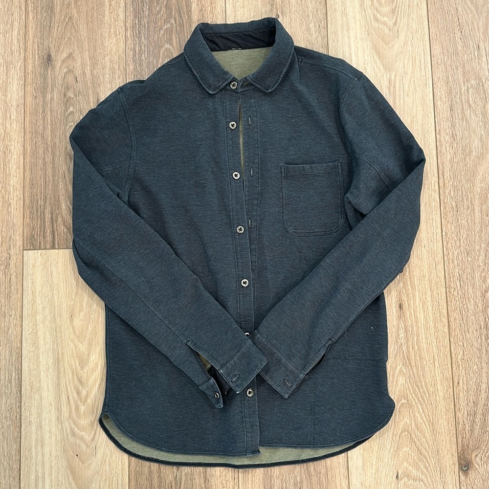 Lululemon stretch cotton button up